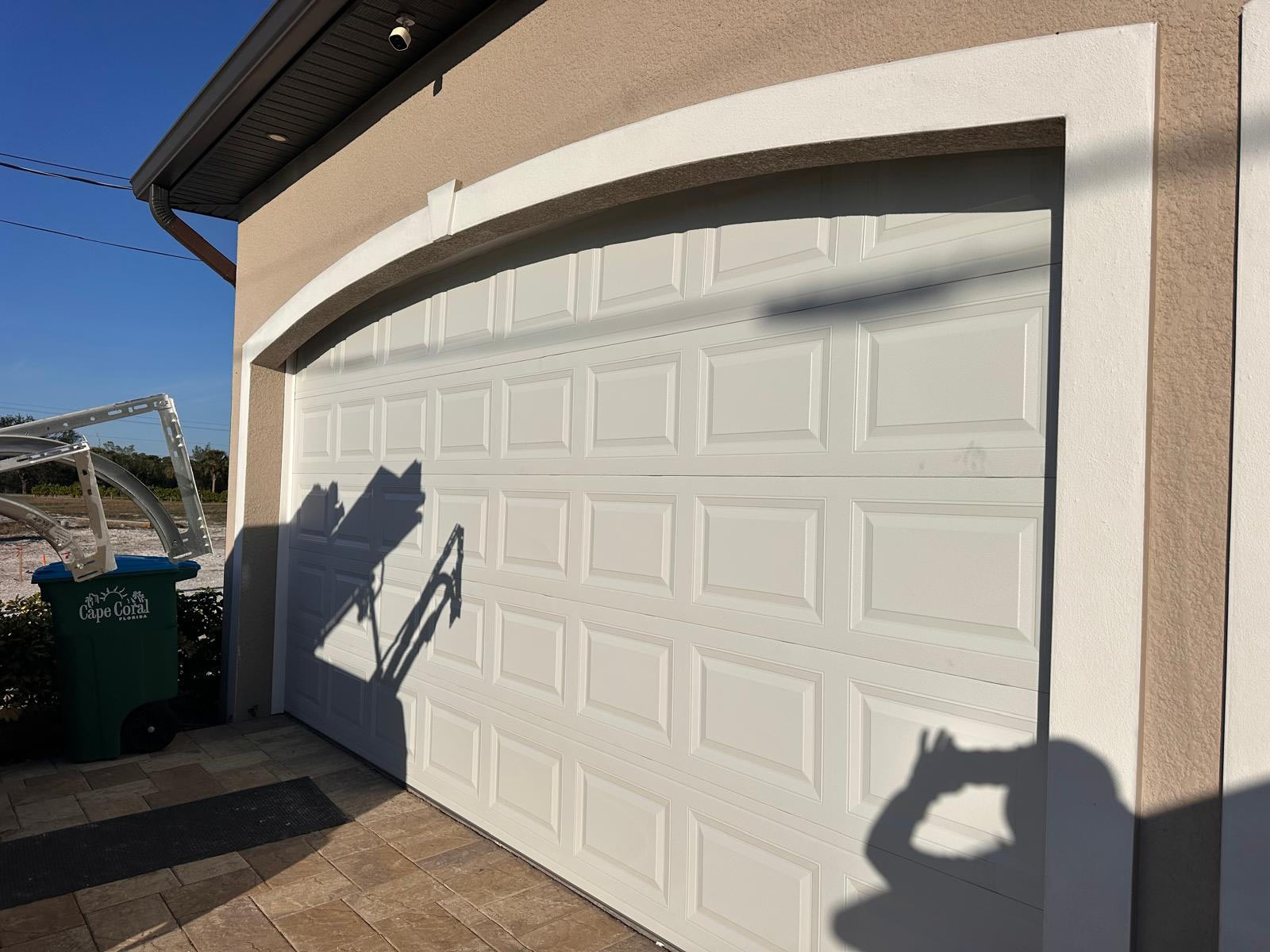 Garage door installation